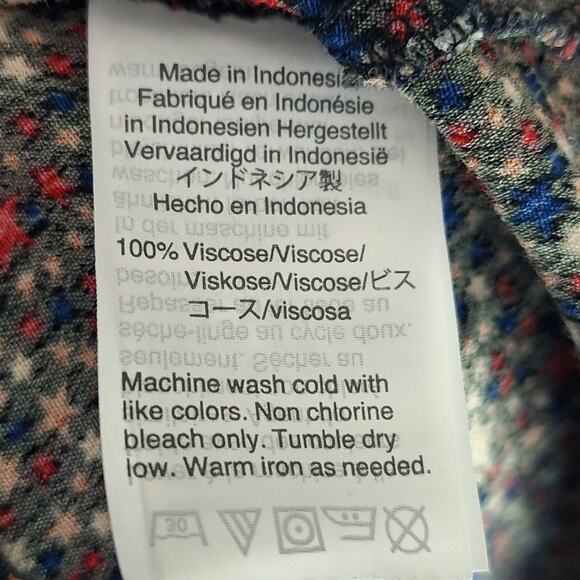 Madewell Women's Size M Starfield Button Up Casual Blouse - Picture 4 of 14